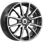 Диск КиК Квант 5,5x14 4x98 ET35.0 D58.5 Алмаз черный