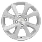 Диск Khomen Wheels KHW1501 (Rio I) 6x15 4x100 ET46.0 D54.1 G-silver
