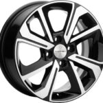 Диск Khomen Wheels KHW1501 (XRay) 6x15 4x100 ET37.0 D60.1 Black-FP