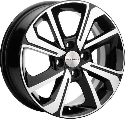 2992310_main Диск Khomen Wheels KHW1501 (XRay) 6x15 4x100 ET37.0 D60.1 Black-FP — изображение 1