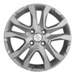 Диск Khomen Wheels KHW1503 (Vesta) 6x15 4x100 ET50.0 D60.1 F-Silver