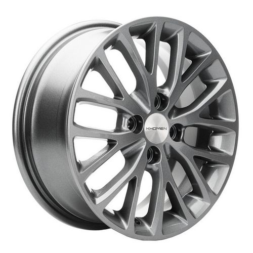 2992349_main Диск Khomen Wheels KHW1506 (Xray) 6x15 4x100 ET37.0 D60.1 Black — изображение 1