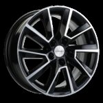 Диск Khomen Wheels KHW1507 (Aveo) 6x15 5x105 ET39.0 D56.6 Black-FP