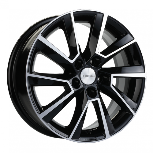 2992350_main Диск Khomen Wheels KHW1507 (Aveo) 6x15 5x105 ET39.0 D56.6 Black-FP — изображение 1