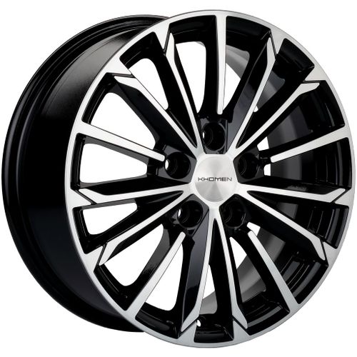 2992401_main Диск Khomen Wheels KHW1611 (Qashqai) 6,5x16 5x114,3 ET40.0 D66.1 Black-FP — изображение 1
