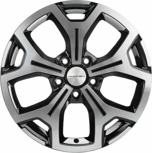 2992448_main Диск Khomen Wheels KHW1710 (Haval F7/F7x) 6,5x17 5x114,3 ET40.0 D64.1 Black-FP — изображение 1