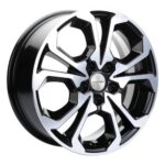 Диск Khomen Wheels KHW1711 (Coolray) 6,5x17 5x114,3 ET45.0 D54.1 Black-FP