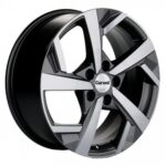 Диск Khomen Wheels KHW1712 (Jac/Москвич 3) 7x17 5x108 ET40.0 D54.1 Black-FP
