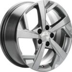 Диск Khomen Wheels KHW1712 (Teana/X-Trail) 7x17 5x114,3 ET45.0 D66.1 Gray-FP