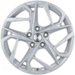 Диск Khomen Wheels KHW1716 (Jac/Москвич 3) 7x17 5x108 ET40.0 D54.1 F-Silver