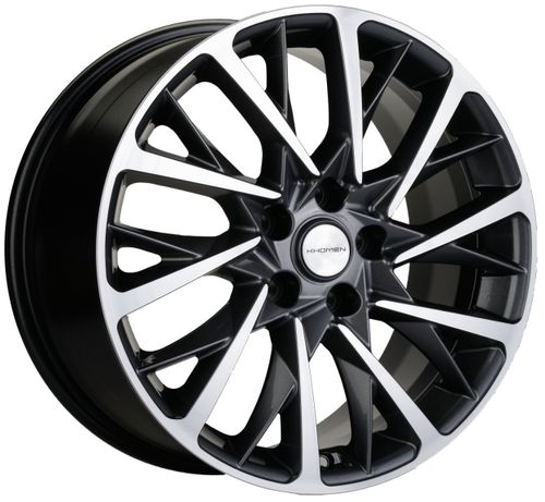 2992657_main Диск Khomen Wheels KHW1804 (XC40/XC60) 7,5x18 5x108 ET50.0 D63.3 Gray-FP — изображение 1
