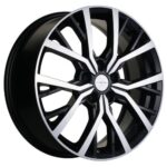 Диск Khomen Wheels KHW1806 (Coolray) 7x18 5x114,3 ET50.0 D54.1 Black-FP
