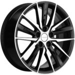 Диск Khomen Wheels KHW1807 (Hyundai i40) 8x18 5x114,3 ET46.0 D67.1 Black-FP