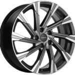 Диск Khomen Wheels KHW1901 (RAV4) 7,5x19 5x114,3 ET39.0 D60.1 Black-FP