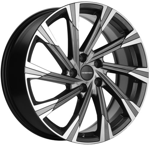 2992731_main Диск Khomen Wheels KHW1901 (RAV4) 7,5x19 5x114,3 ET40.0 D60.1 Black-FP — изображение 1