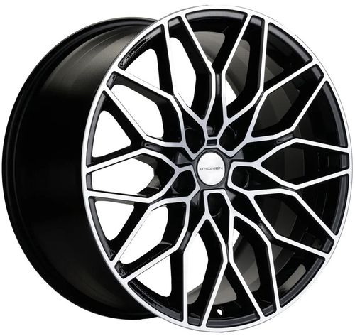 2992757_main Диск Khomen Wheels KHW1902 (BMW Front) 8,5x19 5x112 ET30.0 D66.6 Black-FP — изображение 1