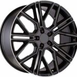 Диск Khomen Wheels KHW2101 (RRover) 9,5x21 5x120 ET49.0 D72.6 Black matt