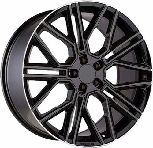 2992800_main Диск Khomen Wheels KHW2101 (RRover) 9,5x21 5x120 ET49.0 D72.6 Black-FP — изображение 1
