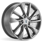 Диск КиК Роквуд 7x17 5x108 ET45.0 D60.1 Дарк платинум