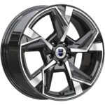 Диск КиК Кайан 7,5x18 5x114,3 ET45.0 D67.1 Алмаз черный
