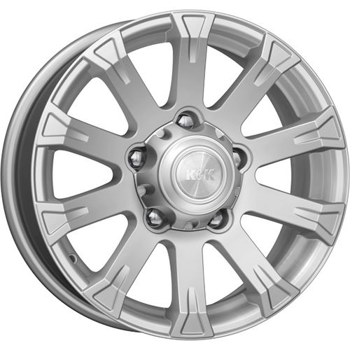 2994406_main Диск КиК Байкал 7x16 5x139,7 ET35.0 D98.1 Сильвер — изображение 1