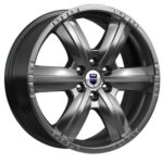 Диск КиК Окинава 8x18 6x139,7 ET25.0 D106.1 Дарк платинум