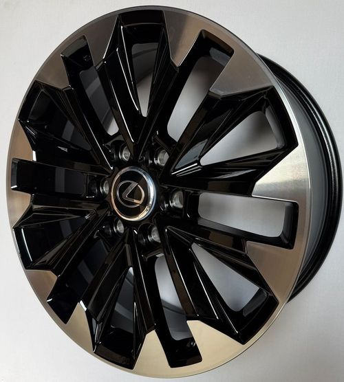 29966035_main Диск Zixi Lexus/Toyota FP3123 8x20 6x139,7 ET55.0 D95.1 Black Machined Face — изображение 1
