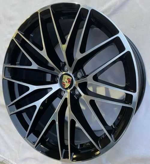 29966072_main Диск Zixi Porsche FP257 11x21 5x130 ET58.0 D71.6 Black Machined Face — изображение 1