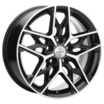 Диск Khomen Wheels KHW1709 (Changan/Geely/Lexus/Toyota) 7x17 5x110 ET46.0 D63.3 Black-FP
