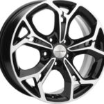 Диск Khomen Wheels KHW1702 (Changan CS35/CS35 Pro) 7x17 5x110 ET46.0 D63.3 Black-FP