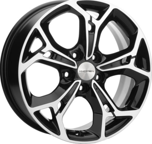 29987470_main Диск Khomen Wheels KHW1702 (Changan CS35/CS35 Pro) 7x17 5x110 ET46.0 D63.3 Black-FP — изображение 1